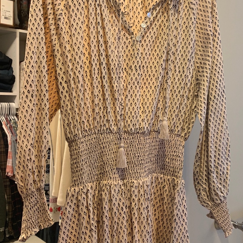 Cleobella peach short dress